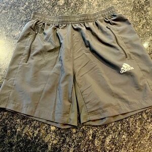 Adidas Primegreen Gray Athletic Shorts